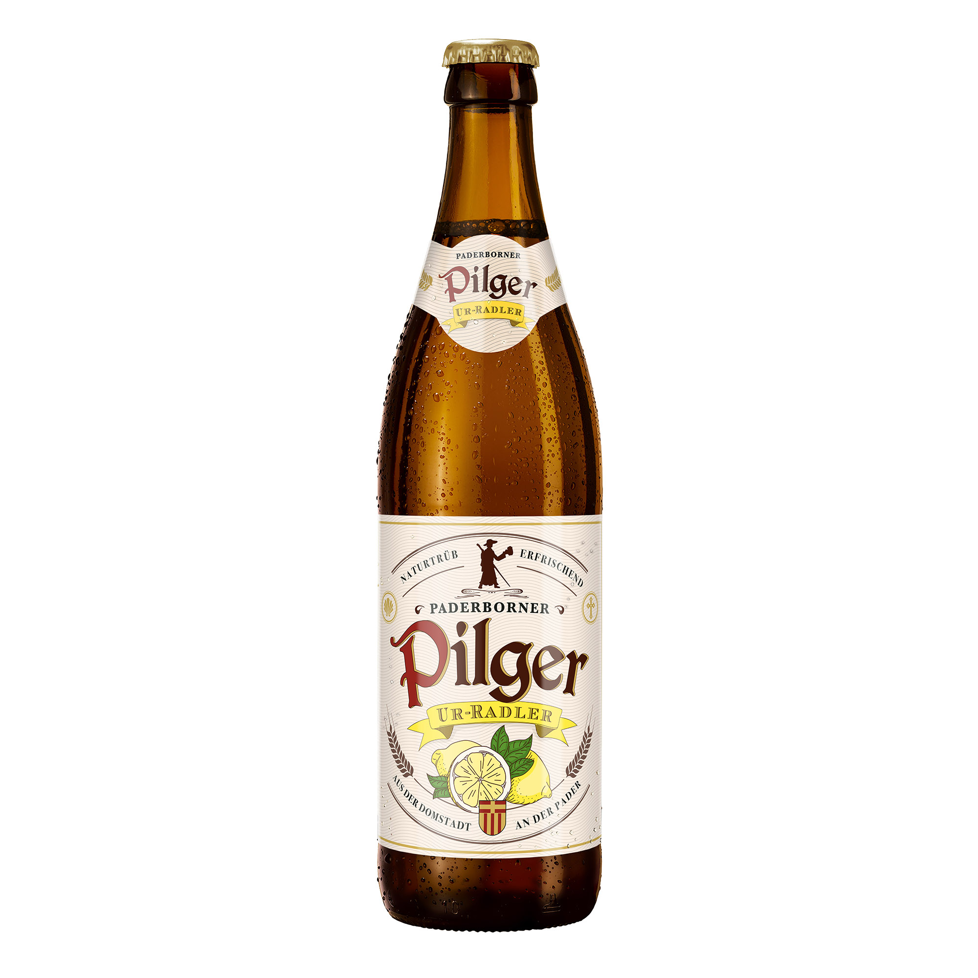 Produktabbildung Paderborner Pilger Ur-Radler Flasche 0,5 l