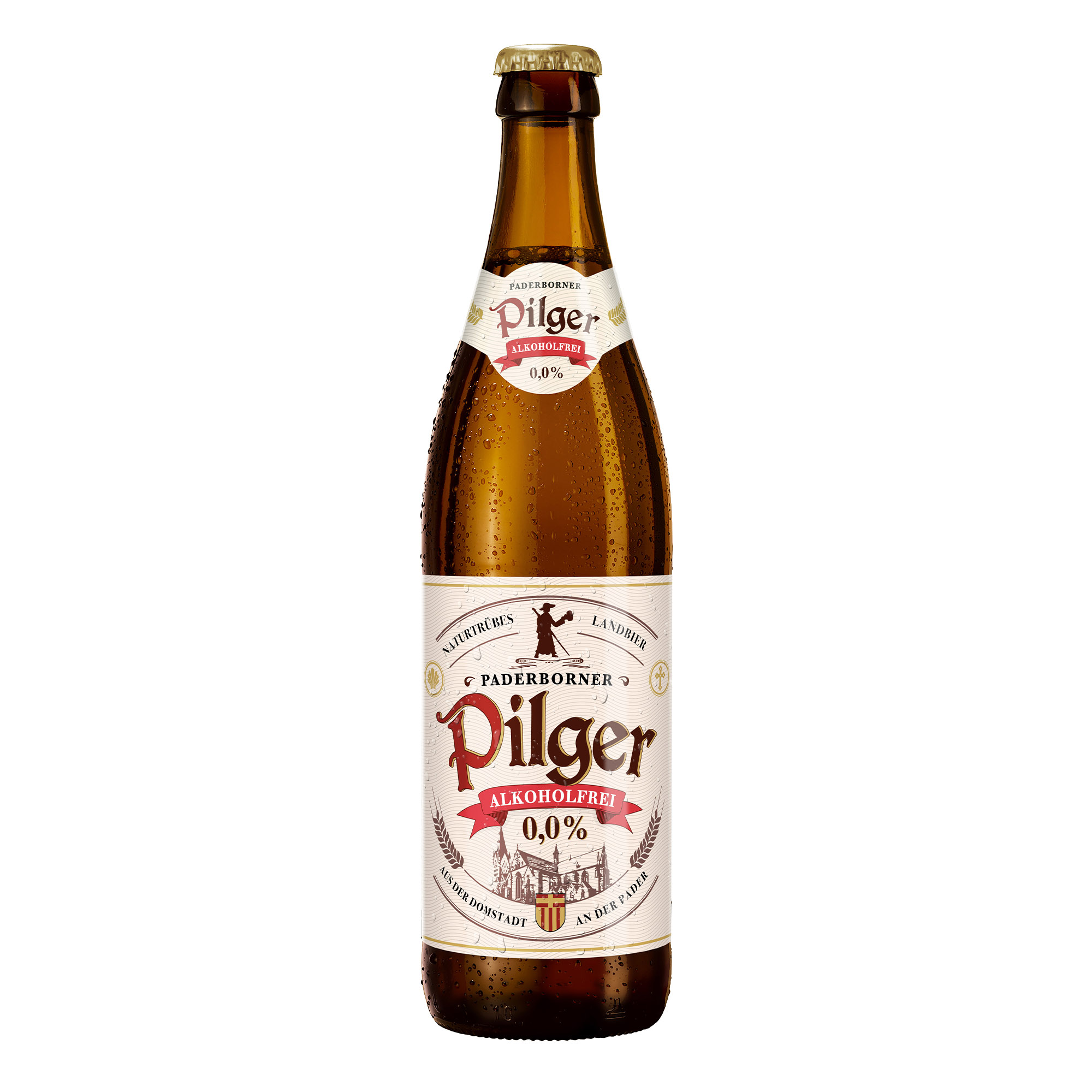 Produktabbildung Paderborner Pilger Alkoholfrei Flasche 0,5 l