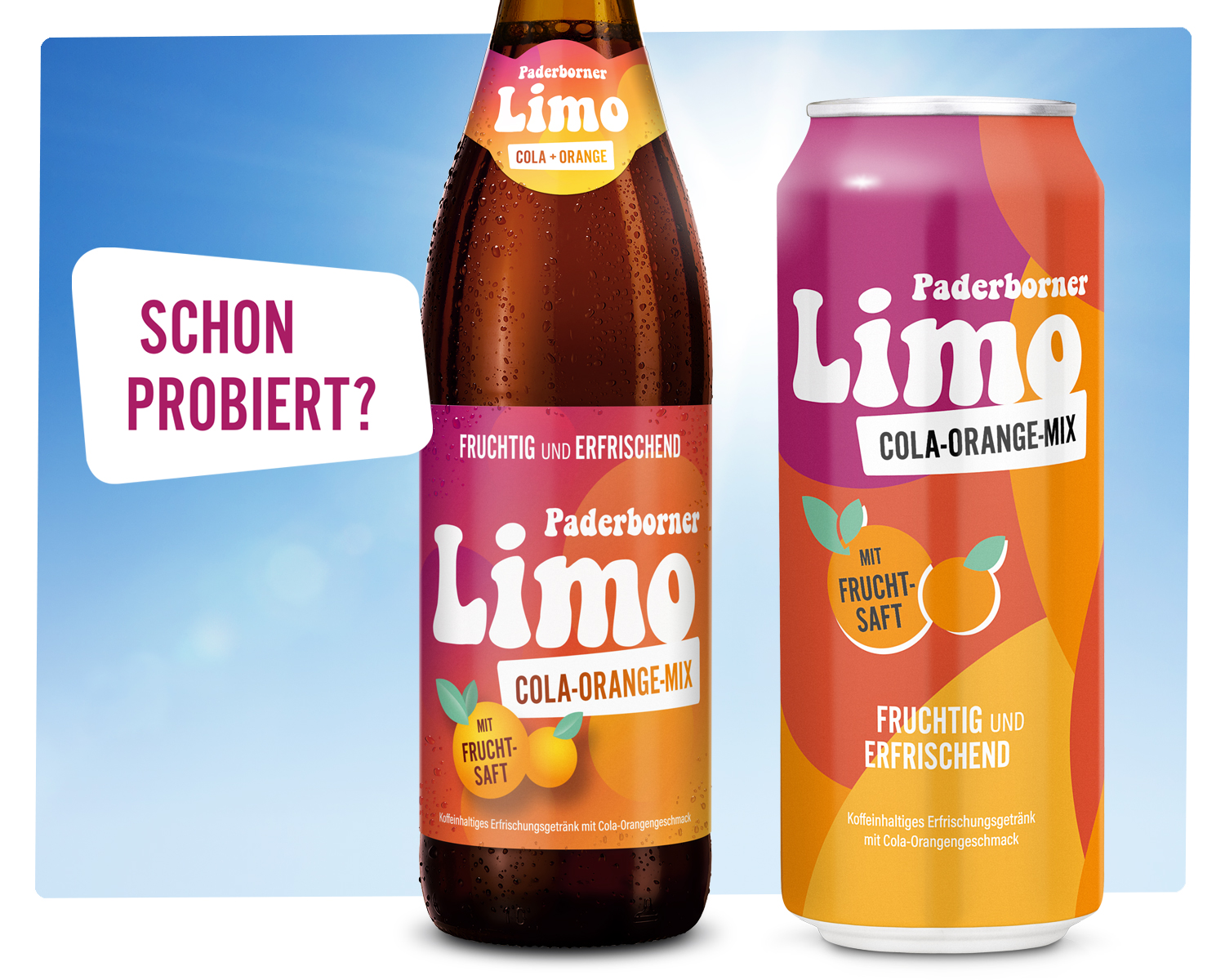Paderborner Limo Cola-Orange-Mix